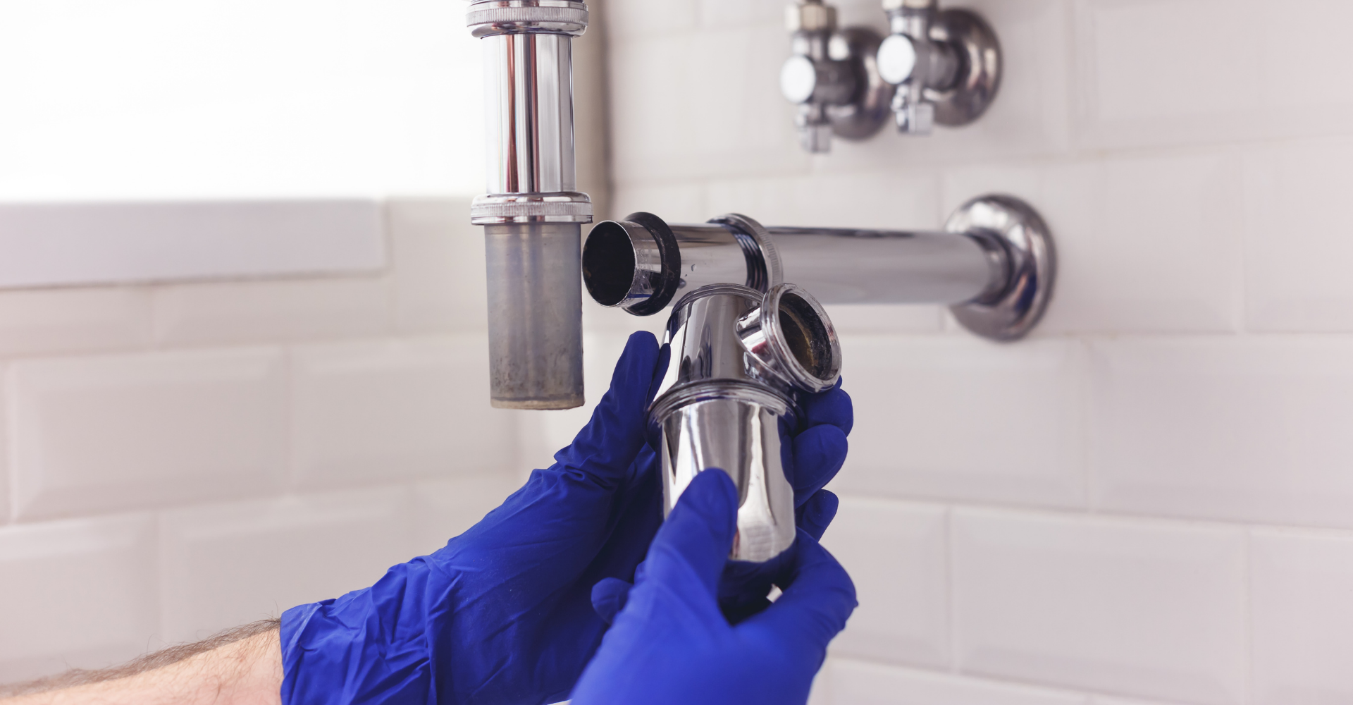 Modern plumbing background with pipes and fittings for PGL Plumbing & Heating